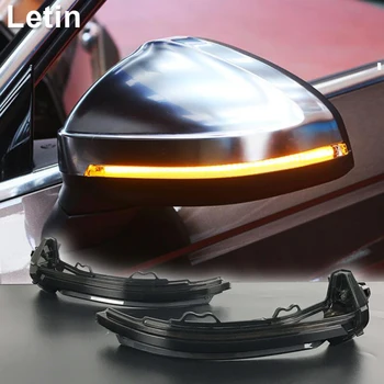 

Letin Side Mirror indicator Dynamic Sequential Flow LED Turn Signal Light For Audi 17~18 A4 A5 S4 S5 RS4 RS5 B9