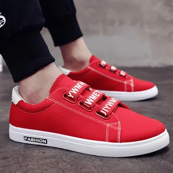 

OLOME 2019 summer new Hong Kong style men's canvas shoes male Korean version of the trend of students casual shoes