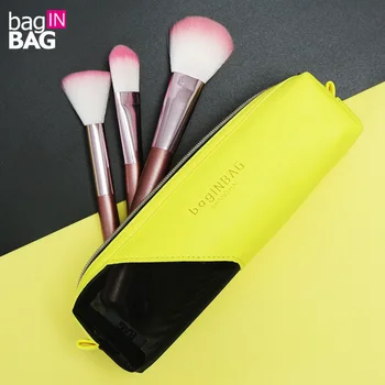 

Fashion Makeup Bag Girls Multifunctional Portable Creative Make up Bags Cosmetic Bag Brush Eyebrow Pencil Storage Bag Organizer