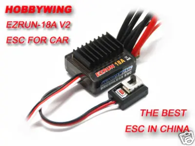 

Hobbywing EZRUN-18A-V2 ESC for 1/18 Car (Version2.0)