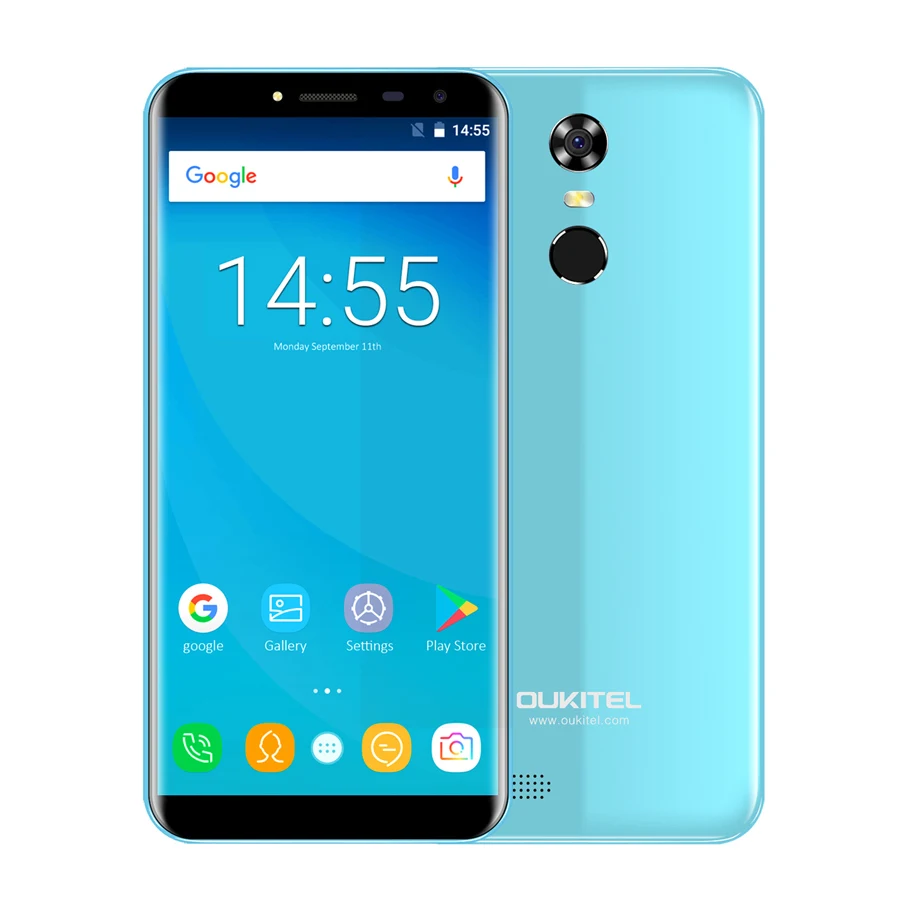 Oukitel C8 3g смартфон 5 &quot18:9 Android 7 0 Бесконечность Дисплей 3000 mAh 2 ГБ + 16 GB MT6580 4 ядра 13MP