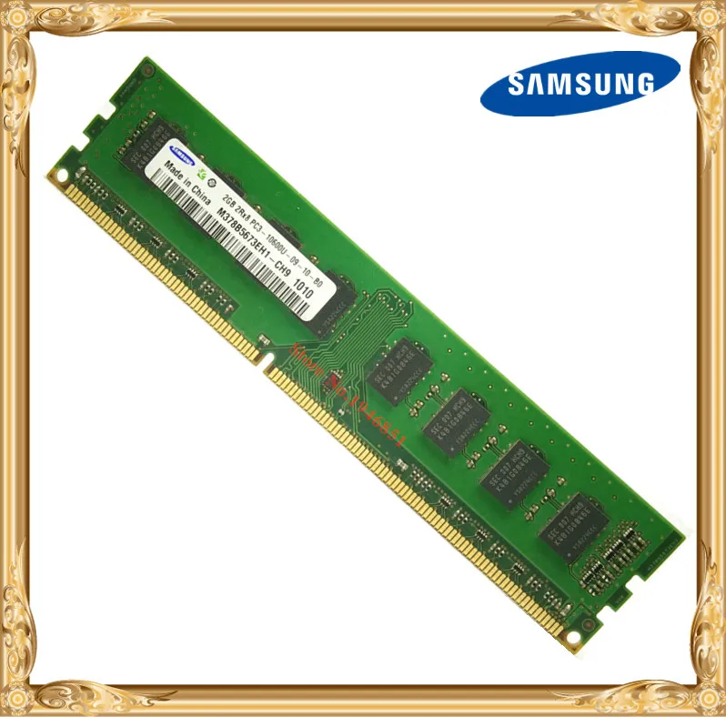 Samsung Desktop memory DDR3 2 Гб 1333 МГц PC3-10600U ПК Оперативная память 2G 10600 1333 240pin