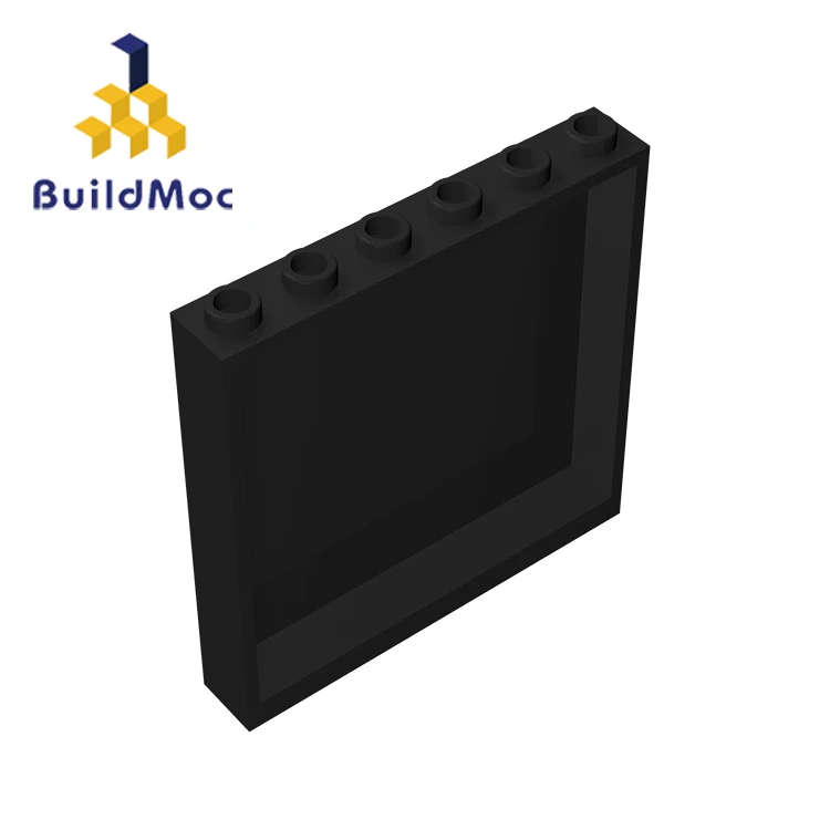 BuildMOC 59349 35286 панель 1x6x5 кирпич Technic переключение улов для строительных блоков части DIY развивающие творческие подарочные игрушки - Цвет: M0695-08