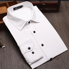 Hot Selling 2016 men casual shirt Cotton Single Breasted Masculina Long Sleeve Shirt Men Turn-down Collar 6586