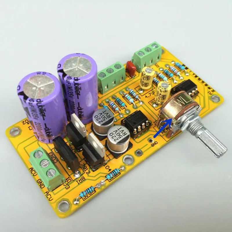 Dual Op Amp 5532 Power Amplifier Pre Class Volume Adjust Board