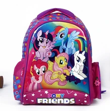 New kids cartoon mi pony mochila girls precioso Mochila Mochila Para Niños Bolsas de Regalo de Navidad