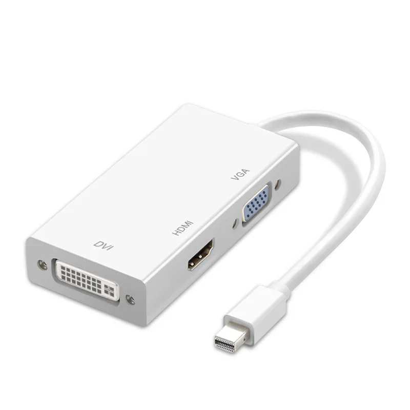 Переходник для порта дисплея DP Male mini dp к HDMI VGA DVI Female| |