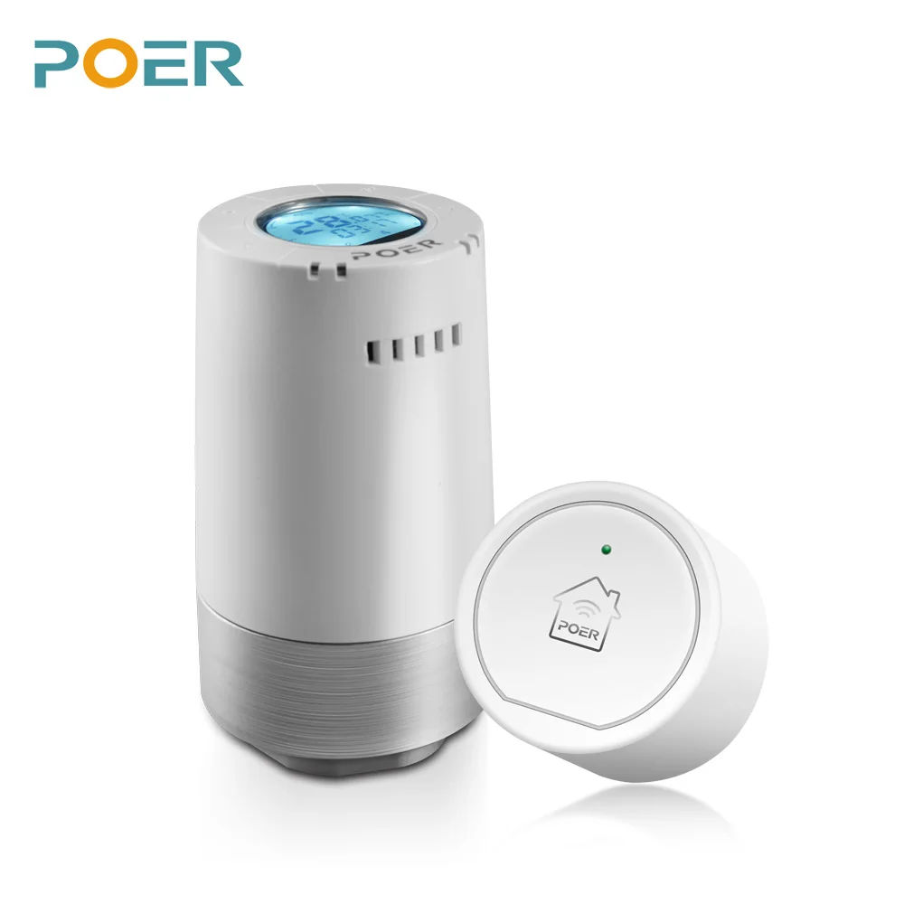

thermostatic radiator valves 868 MHZ smart digital wifi Weekly Programmable heater remote controlled with gateway