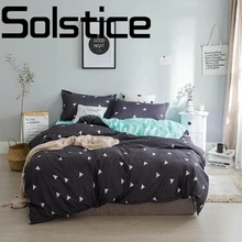 Solstice Home Твин 3 шт/Твин 4 шт/Твин 4 шт большой лист/Полный/Королева активный печатных постельных принадлежностей простыни пододеяльник наволочка