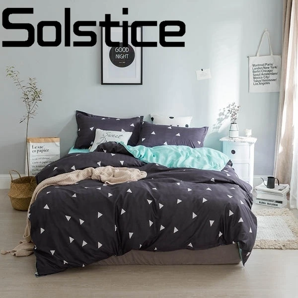 Solstice Home Новый Твин 3 шт/Твин 4 шт большой лист/Полный/Королева активный печатных