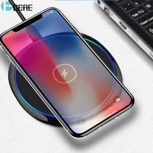 DCAE 10W Qi Wireless Charger For iPhone X 8 Plus XS Max XR 10W Fast Wireless