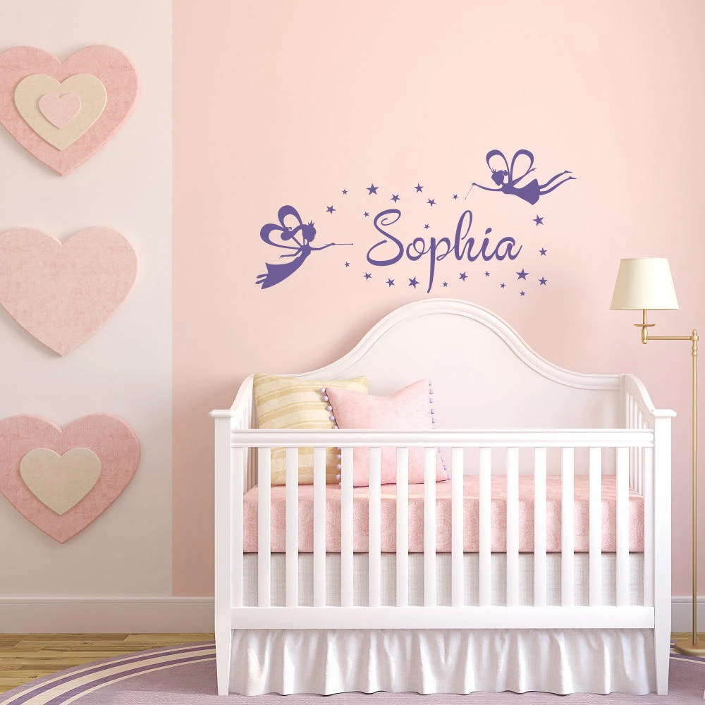 baby girl name wall decor
