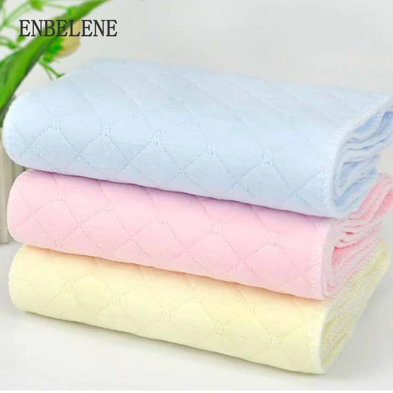10 PCS lot newborn baby cloth diaper 3 layered healthy cotton super