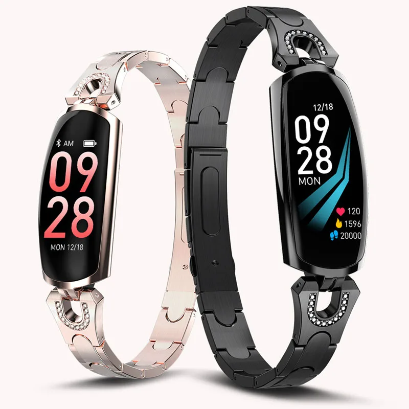 

AK16 smart band fitness tracker women smart watch blood pressure heart rate monitor vs honor band mi band VS H1 B78 wristband