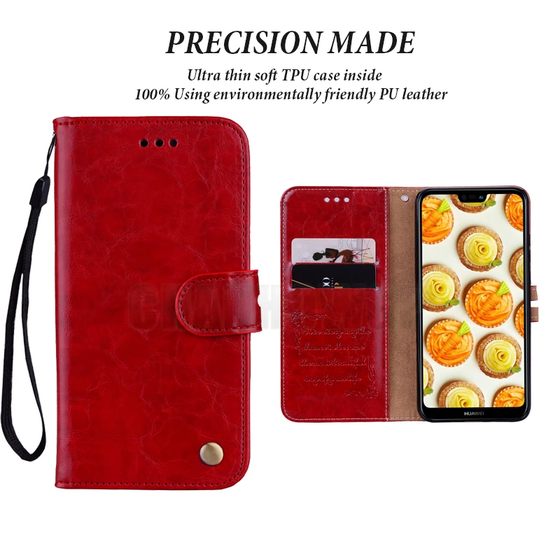 Флип чехол для Huawei P Smart Plus Mate 10 20 P20 P10 P9 P8 Lite 2017 Y6 Y5 Prime 2018 Y5II Nova 2i 3i 3E Honor 7A 7C Pro v10 8