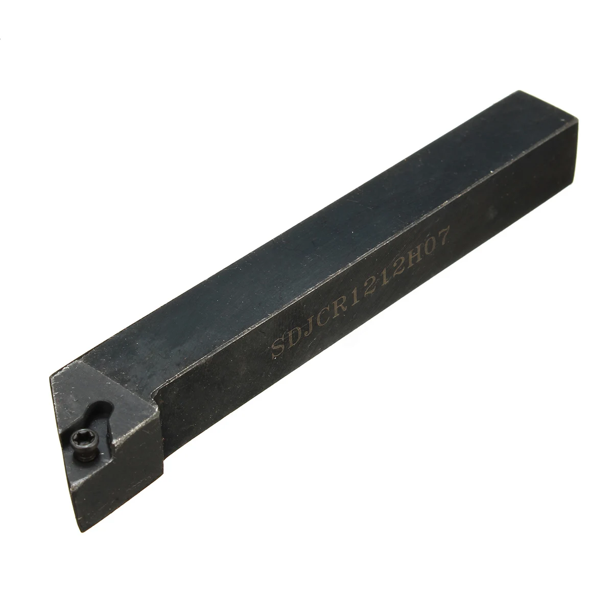 4pcs Mayitr Lathe Boring Bar Turning Tool Holder 12mm Shank Diameter + 10pcs High Hardness DCMT0702 Carbide Inserts+ 4pcs Wrench