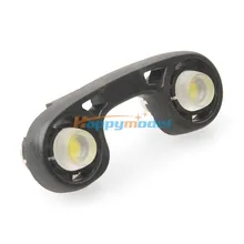 RC Toy Model Aircraft Accessories QAV250 Runer250 Quadcopter LED Head Light Searchlight Mount Holder Plastic DIY Parts