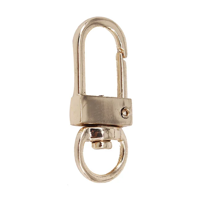 

20piece 32mm*12mm Gold Tone Metal Trigger Snap Swivel Hardware Hook Clasp Sewing Supplies for Bag Key Ring K456