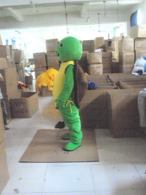 New Slim Tortoise Mascot Costumes Cuckold Costumes Adult Cartoon Mascot Performance Mascot Free Shpping By Ems