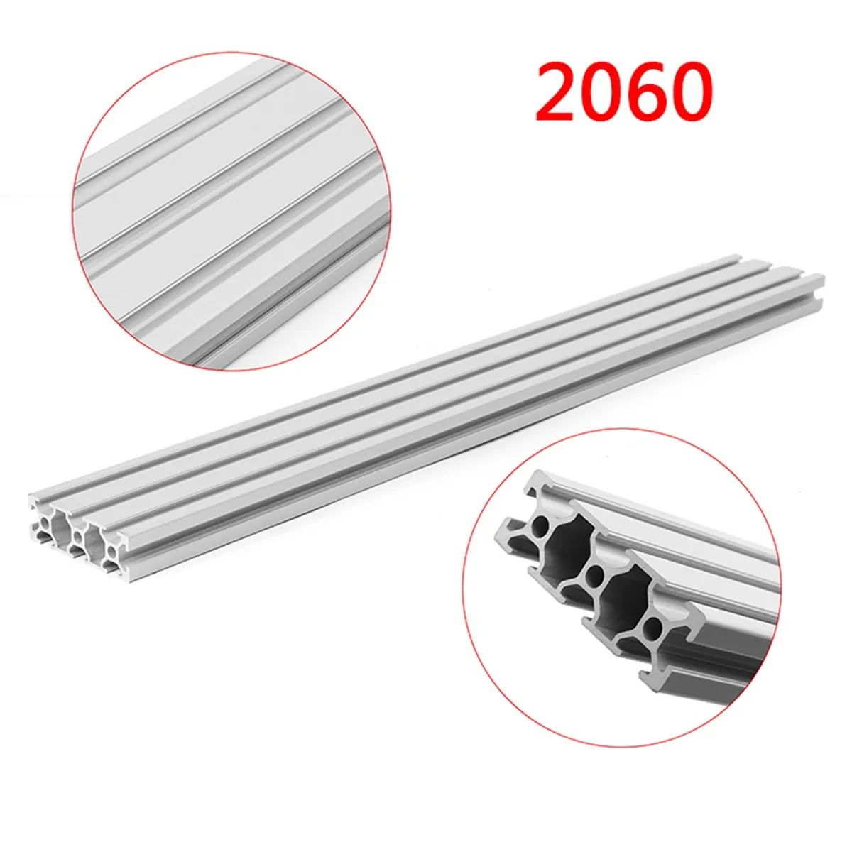 SULEVE Новый 1 шт. HL2060 350 мм/500 мм длина 2060 Т образных алюминиевых профилей