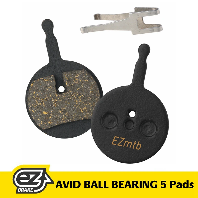 EZ EZMTB Resin Brake Pads for AVID BALL BEARING 5 (BB5)in Bicycle