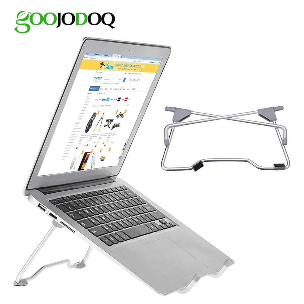 Laptop Stand Holder for Macbook Air Pro 13 15 Lenovo ASUS Tablet PC Holder Desktop Metal Steel Multi-angle Non-slip Portable