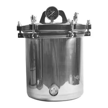 

18L XFS-280A Portable Stainless Steel Heating Autoclave High Pressure Sterilizer