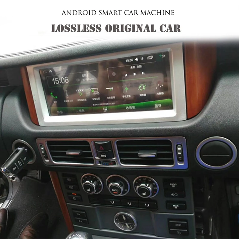 Top LiisLee Car Multimedia GPS Android Audio Radio Stereo For Land Rover Range Rover L322 2002~2012 Original Style Navigation NAVI 4