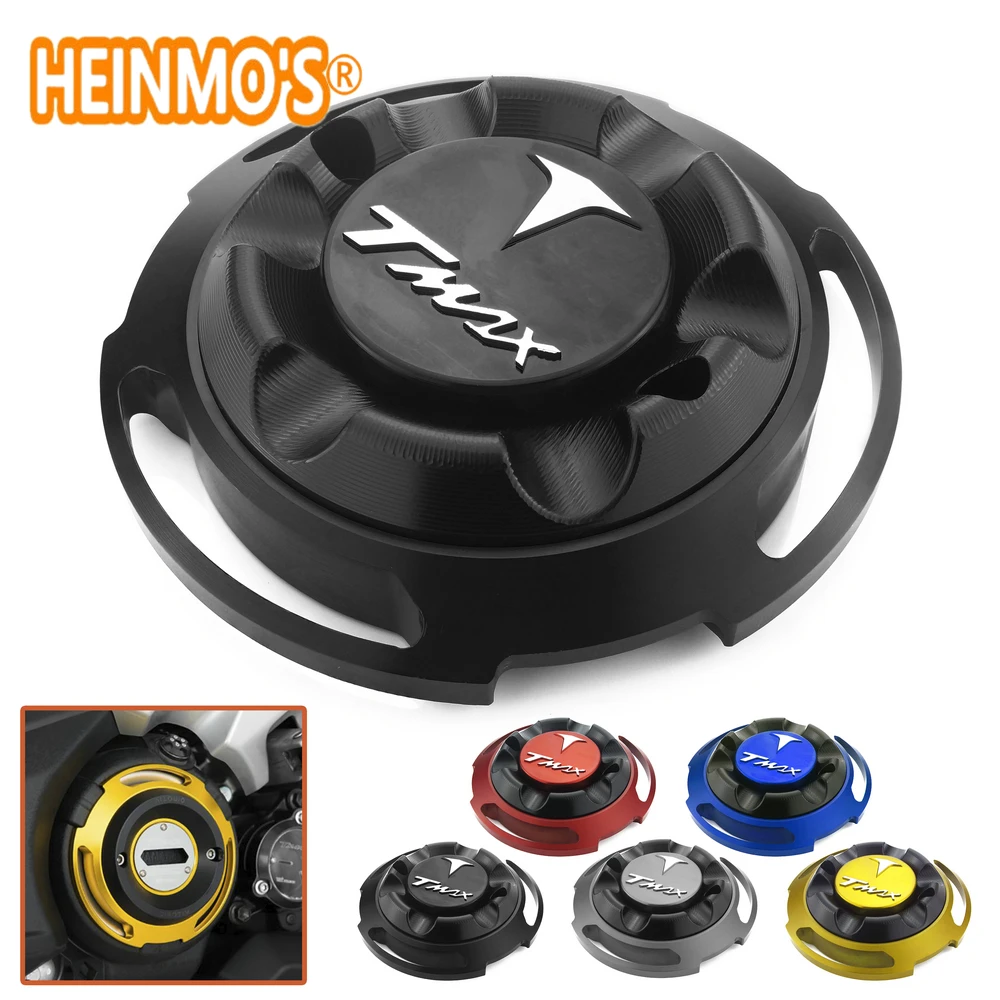 For yamaha tmax 530 sx dx 2017 2018 motorcycle engine side cover (34)