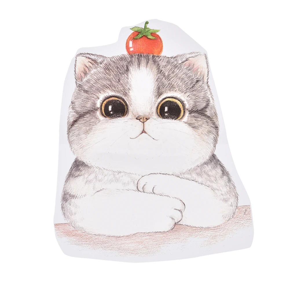 1PCS Lovely Cat Pattern Patches Stickers Heat Transfer Iron On Patches For Clothing Washable Appliques 23cmx19cm