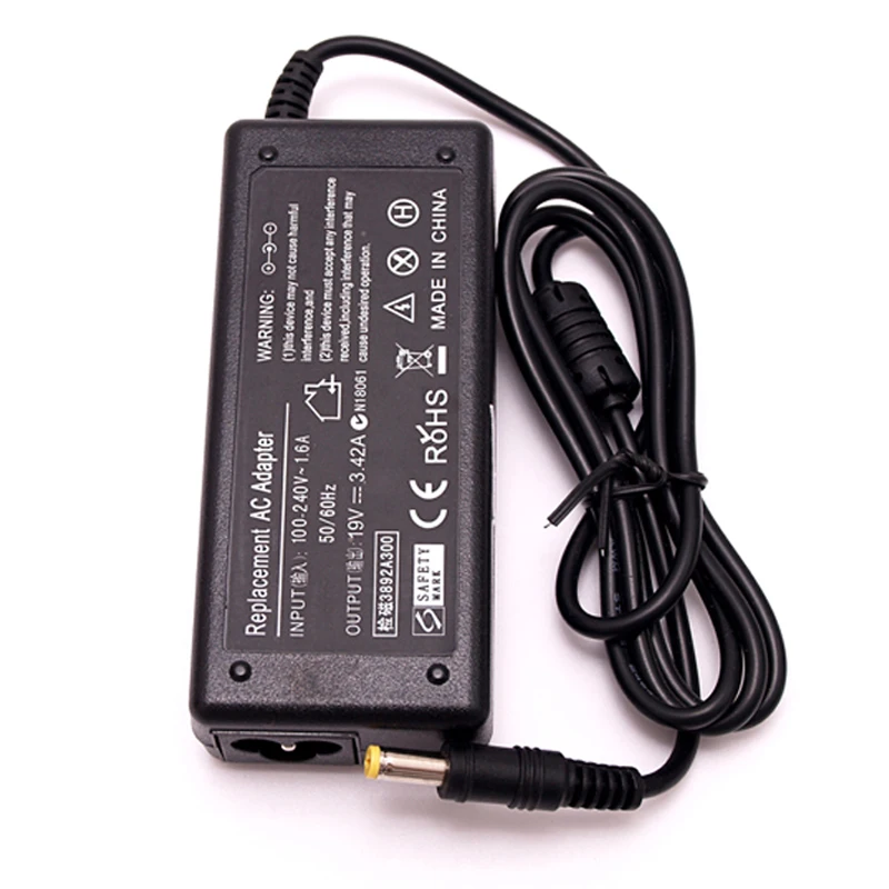 5pcs/lot 19V 3.42A 65W AC Laptop Power Adapter For acer 1200 1680 PA