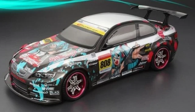 1/10 Rc Drift Body Car Decals Stickers 