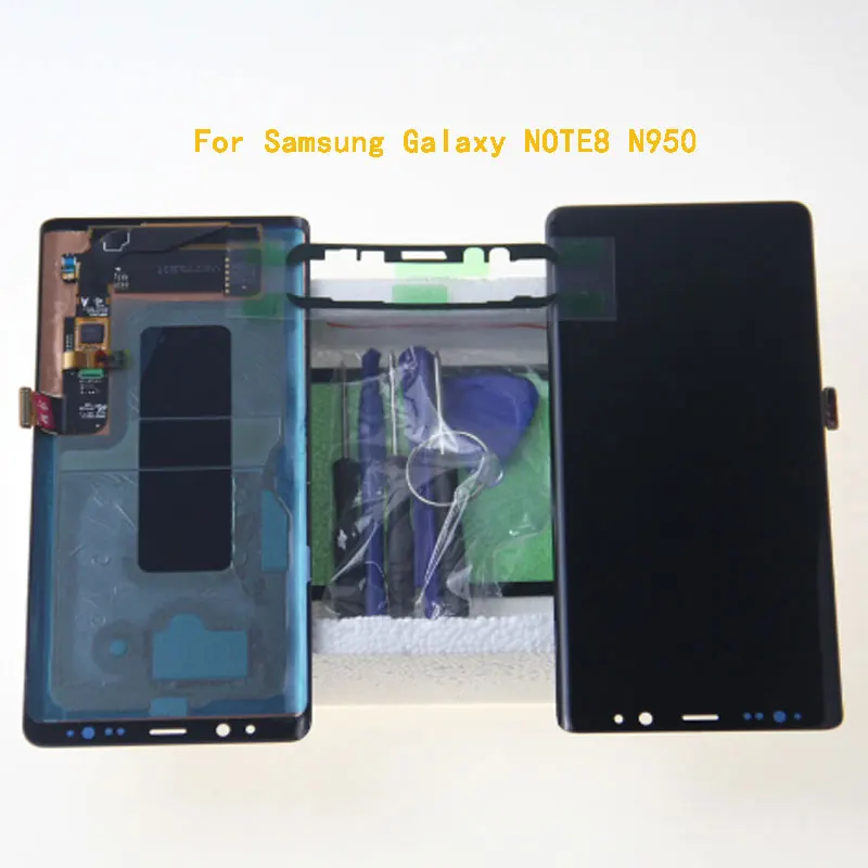 Оригинальный Для Samsung Galaxy NOTE8 N950 N950F N9500 N9500F N900D ЖК дисплей с сенсорным