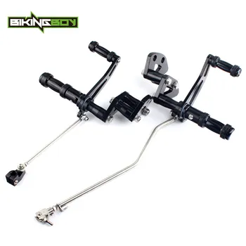 

BIKINGBOY 12" Forward Controls For Harley Sportster 883 1200 XLC Custom XLR Roadster XLN Nightster Iron XLX XLL 04-13 12 11 10