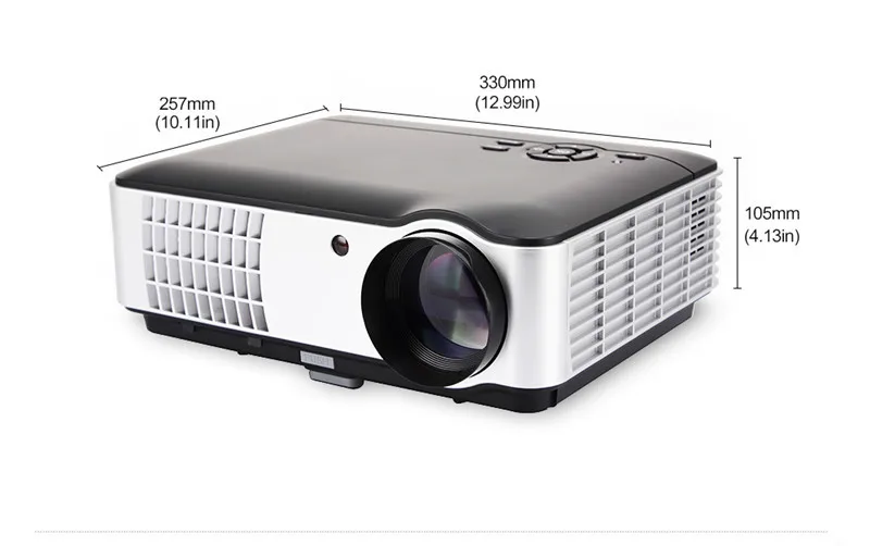 Native Full HD 1080P Led Digital Smart 3D Projector Perfect For Home Theater Projector Built in Android 4.4  LCD video beamer