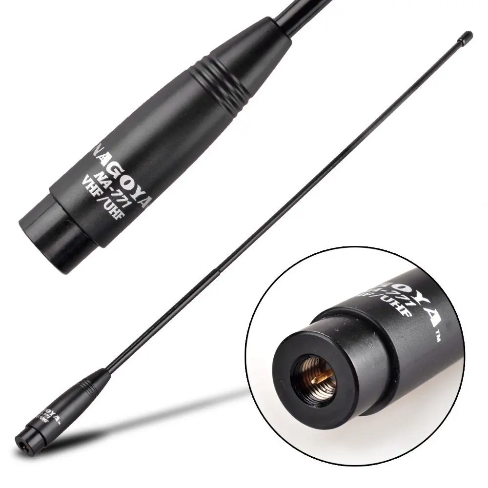 Двухдиапазонная Антенна Nagoya SMA Male 144/430 МГц антенна NA771 для Yaesu TYT радиоднация