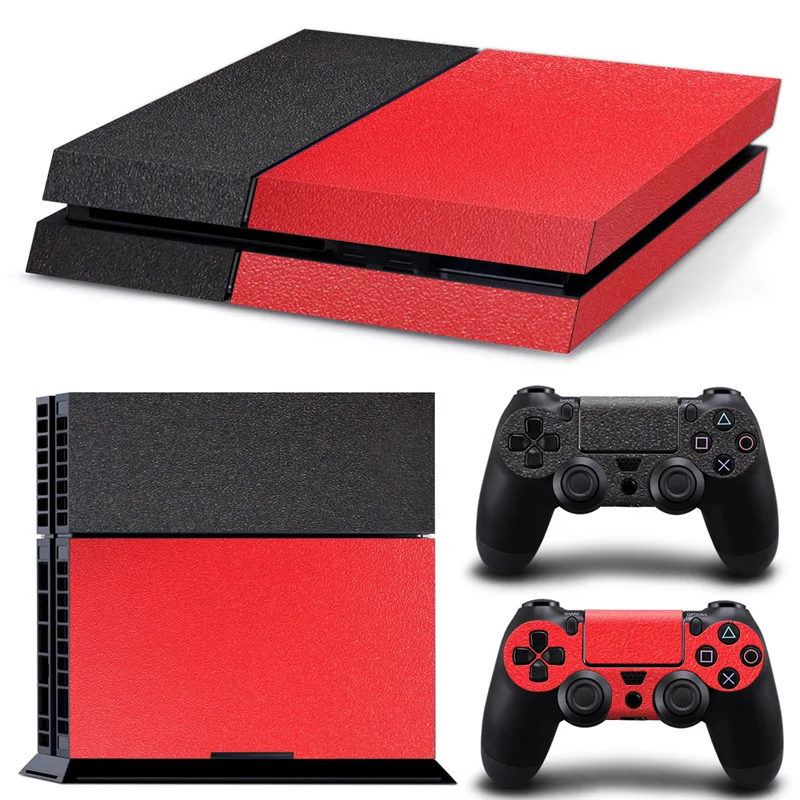 

Leather Look Full Cover Decal for PS4 Console