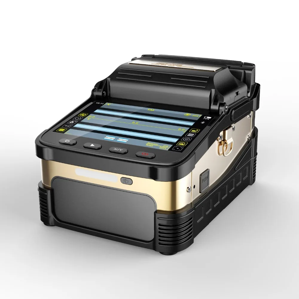 AI-8 FTTH Fiber Optic Welding Splicing Machine Optical Fiber Fusion Splicer New