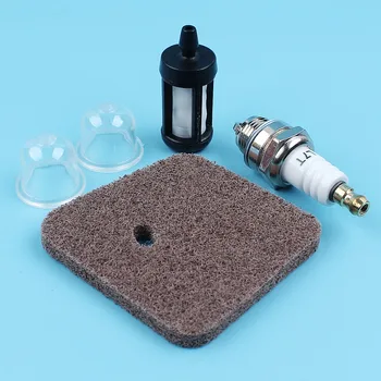 

Air Fuel Filter Primer Bulb Spark Plug For STIHL FS38 FS45 FS46 FS55 FS55R FS55RC KM55 KM55R FC55 HL45 Trimmers & Cutters