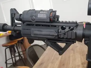 Тактический Airsoft 4,125 "ITI шрам карман панель удаленного коммутатора Rail колодки комплект свет подходит 20 мм рельсы PEQ аксессуар