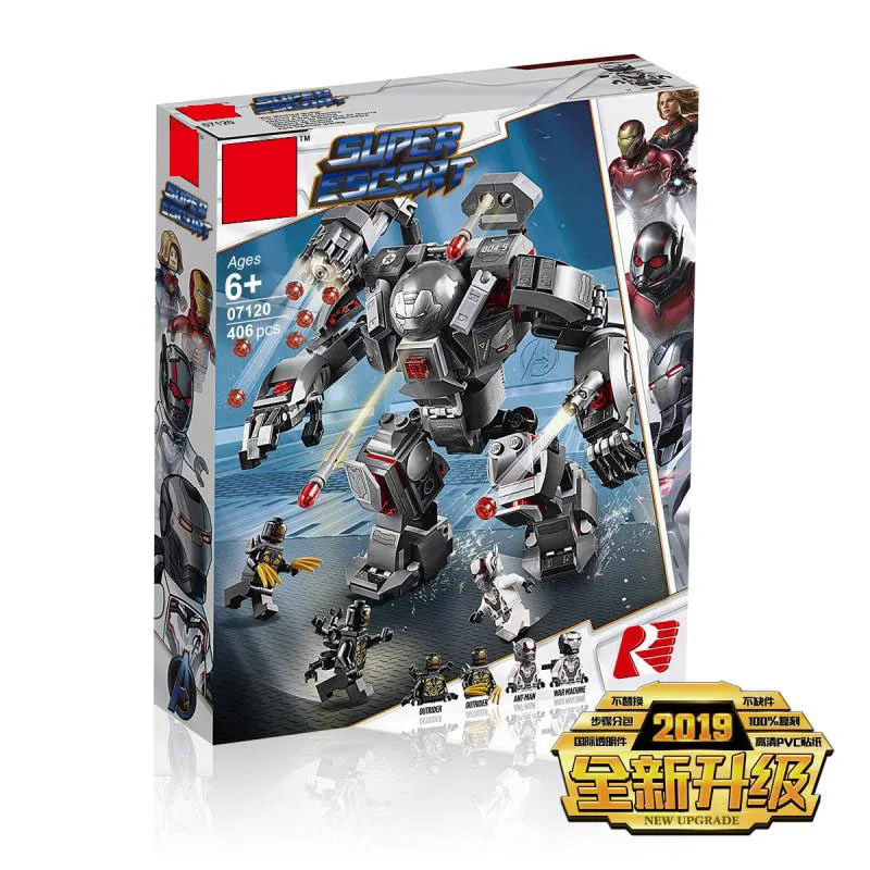 New Movie Superheroes Avengers 4 Hulkbuster compatible legoings 76123 marvel avengers endgame figures Building Blocks Toys gift
