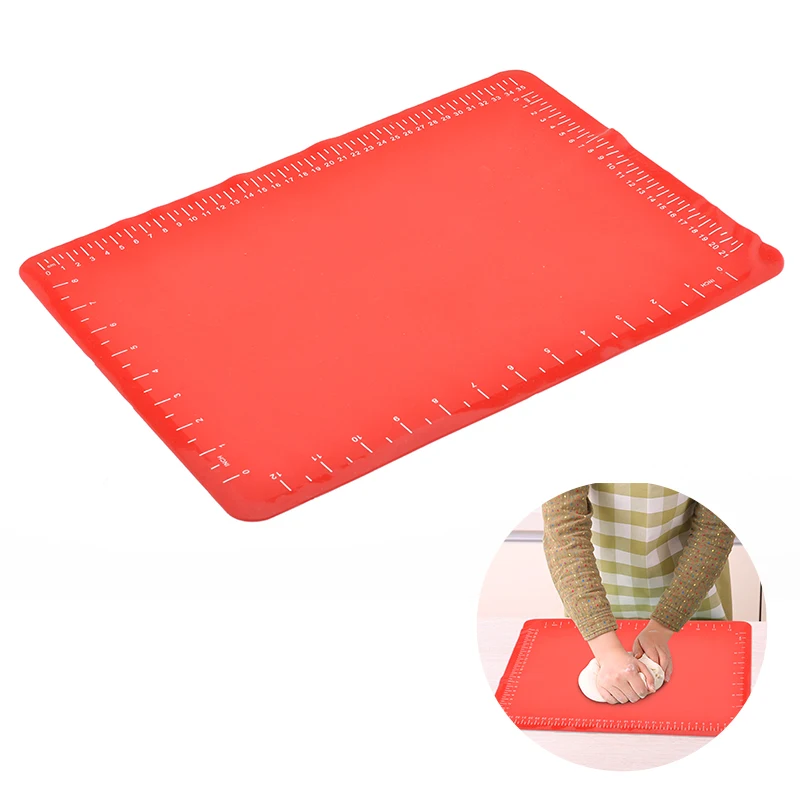 Buy Silicone Baking Mat For Dough Rolling Fondant Cake