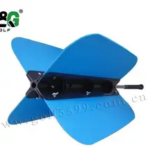 Мощный поворотный вентилятор гольф-клуб Твердые гвоздики силовое Сопротивление комплект для тренировки