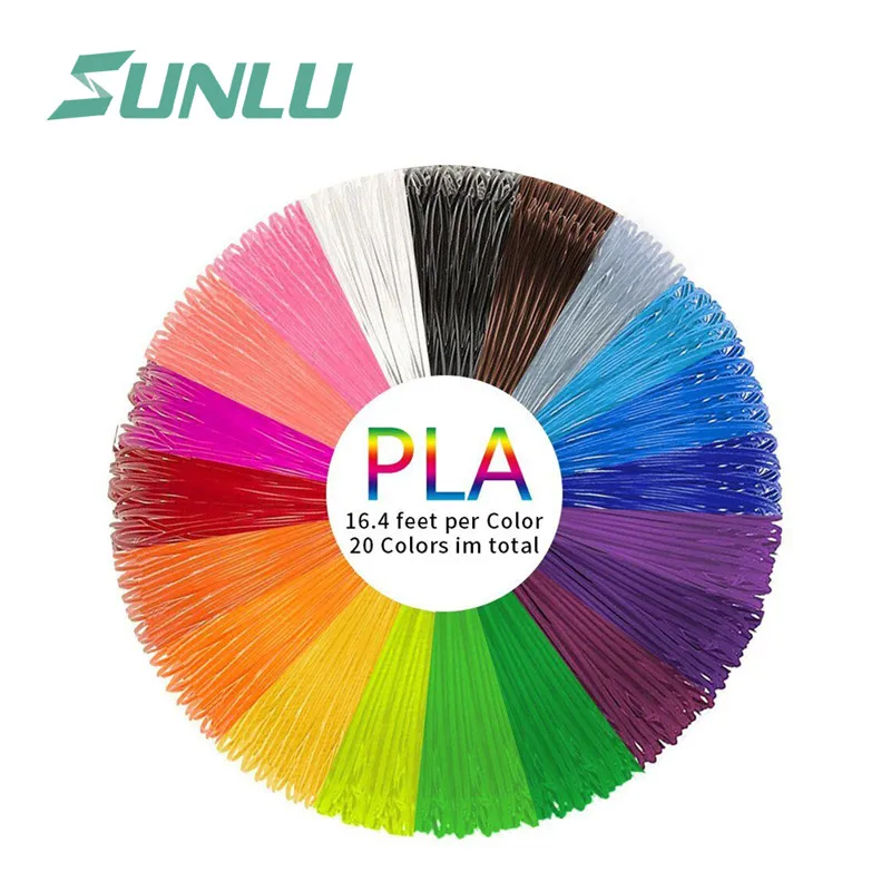 

1.75mm PLA 3D Pen Filament 3d pen refill 3d pen/3d printer filament Best doodling gift free ship Eco-friendly high strength