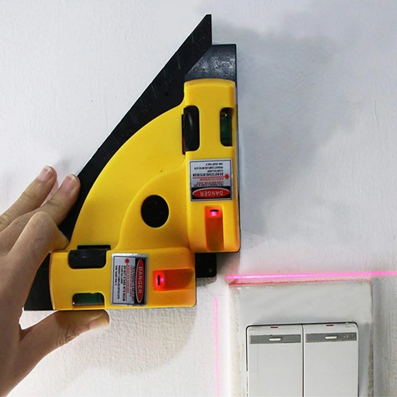 LED Angle 90 Degree Lase rLevel Square 2 beam Level High Quality Level Anti-dust Anti-water Laser Measurement Laser Tool