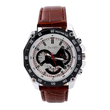Irisshine #06 high quality Men watches brand gift Luxury Men’s Date Watch Leather Military Analog Watches