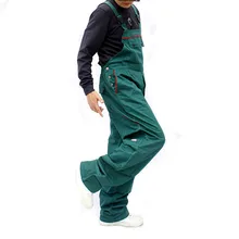 Комбинезоны с нагрудником мужские рабочие комбинезоны ремонтник ремень комбинезоны брюки без рукавов износостойкая Рабочая форма размера плюс S-3XL