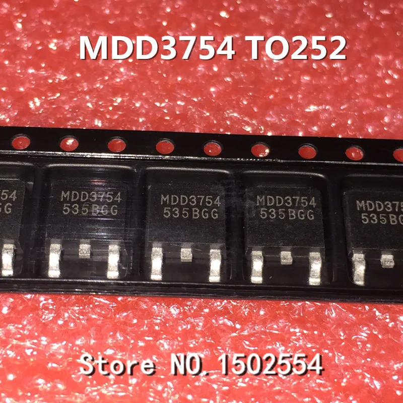 50 шт./лот MDD3754 MDD3754RH к-252 патч p-канальный MOS транзисторы-40 В-24A