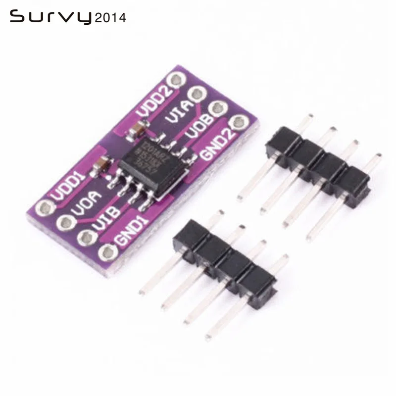 ADUM1201 Magnetic Isolator Sensor Module CJMCU-1201 GY-ADUM1201 Serial Digital Electronic Board PCB DI | Электронные компоненты