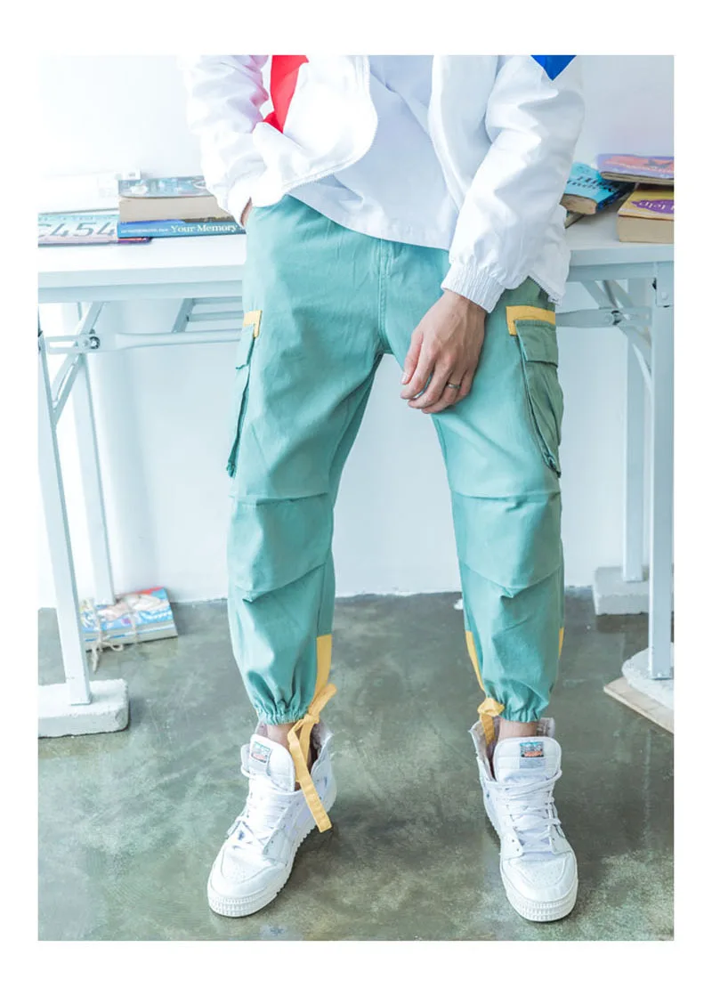 Street Style Pants Korean Fashion Clothing For Men  (22)